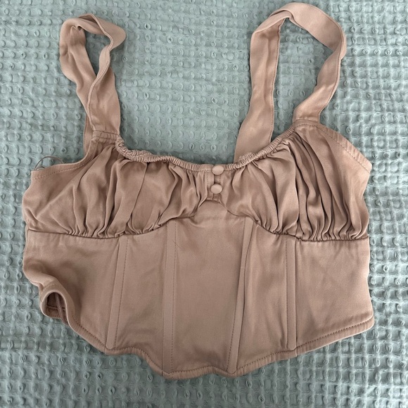 Zara - Corset Crop Top - Picture 1 of 2